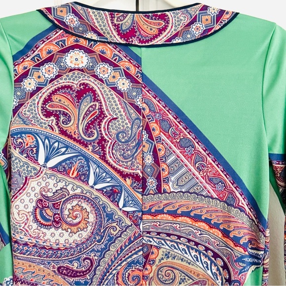 Etro Dress -Multicolor Resort wear. St. Tropez vibes. Made in Italy. Size 8. - Picture 7 of 10